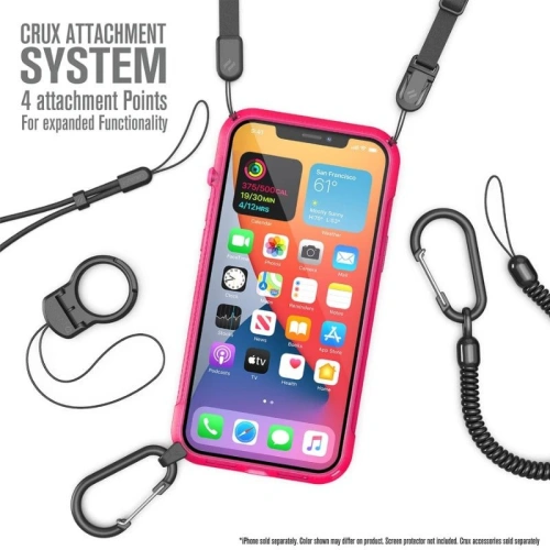 Buy Catalyst Vibe Apple iPhone 12 Pro Max pink clear - CAT073PNKCL - {ean13} - Home Screen Store Europe