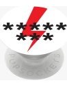 Držák na telefon POPSOCKETS Custom 8hvězdiček bílý