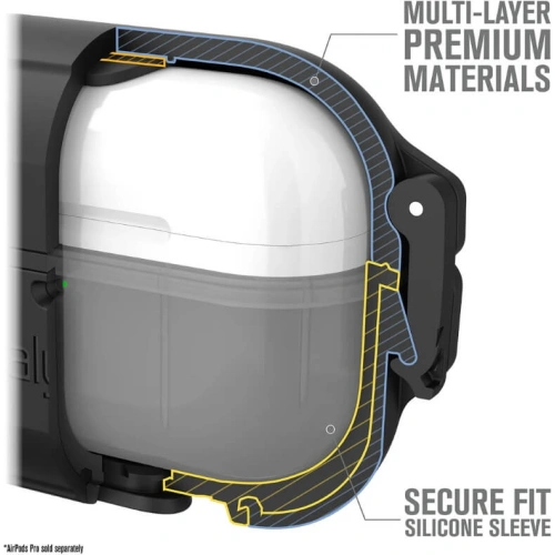 Kup Case Catalyst Total Protection Apple AirPods Pro schwarz - CAT075BLK - {ean13} - Sklep Home Screen
