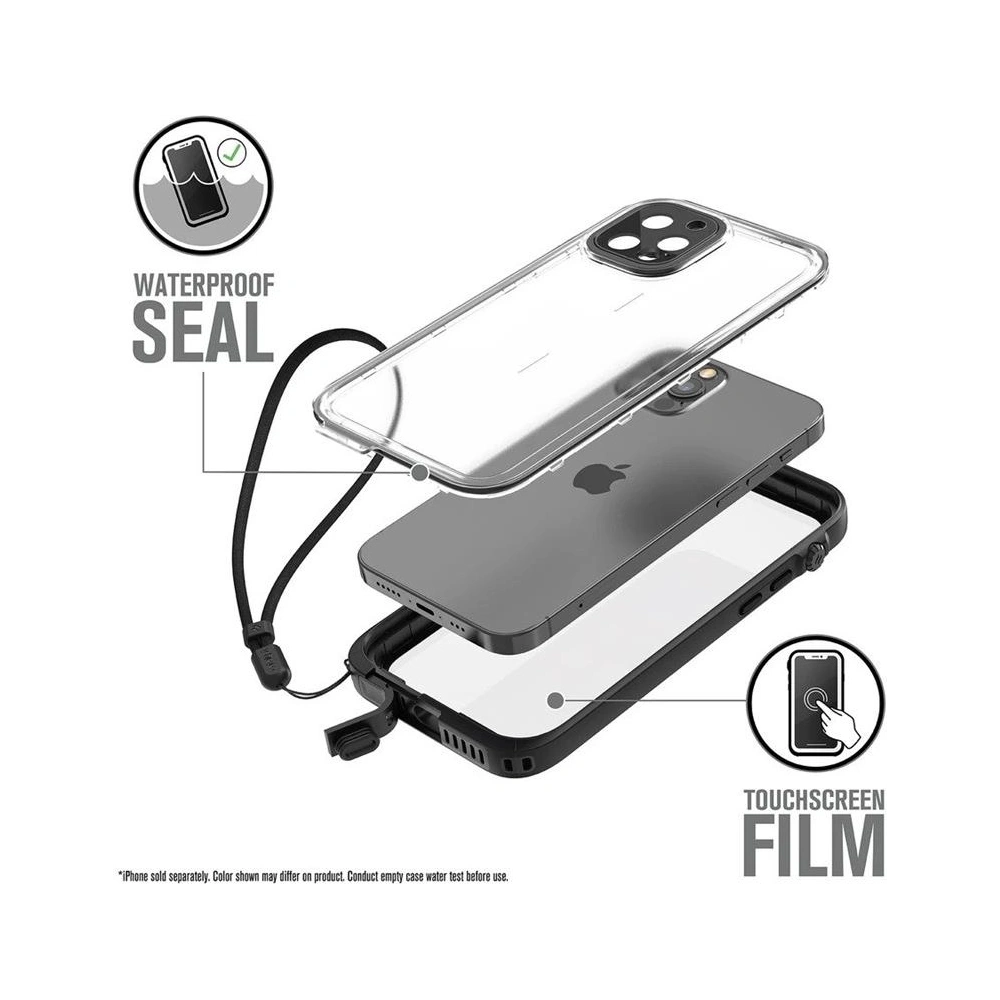 Etui Catalyst Total Protection Apple iPhone 12 Pro czarne
