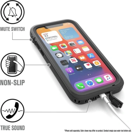 Buy Catalyst Total Protection Apple iPhone 12 Pro black - CAT077BLK - {ean13} - Home Screen Store Europe