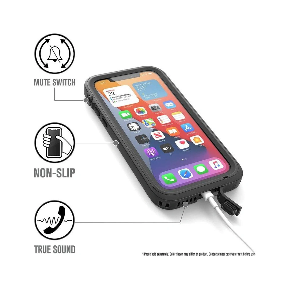 Etui Catalyst Total Protection Apple iPhone 12 Pro czarne