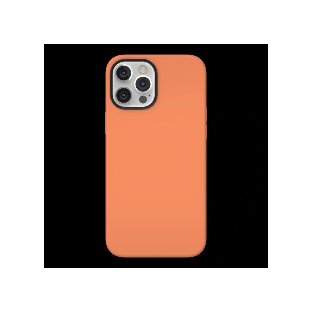 Etui SwitchEasy MagSkin Apple iPhone 12/12 Pro pomarańczowe