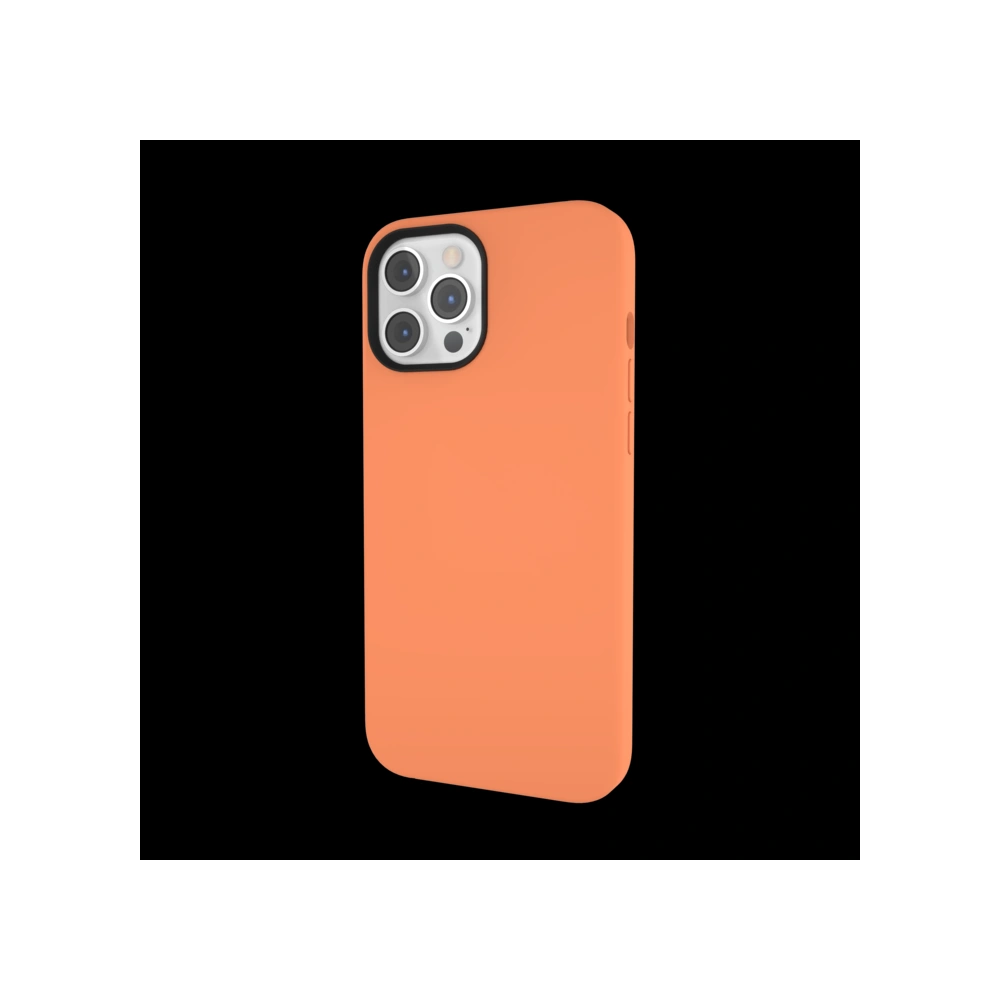 Etui SwitchEasy MagSkin Apple iPhone 12/12 Pro pomarańczowe