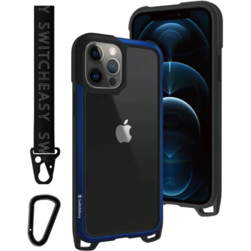 Kup Etui SwitchEasy Odyssey pentru Apple iPhone 12/12 Pro, de culoare albastră - SWE069BLU - {ean13} - Sklep Home Screen