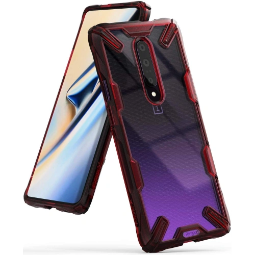 Buy Ringke Fusion-X OnePlus 7 Pro Ruby Red - RGK885RED - {ean13} - Home Screen Store Europe