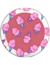 Uchwyt do telefonu POPSOCKETS z balsamem do ust PopGrip Lips 100% Cotton Candy