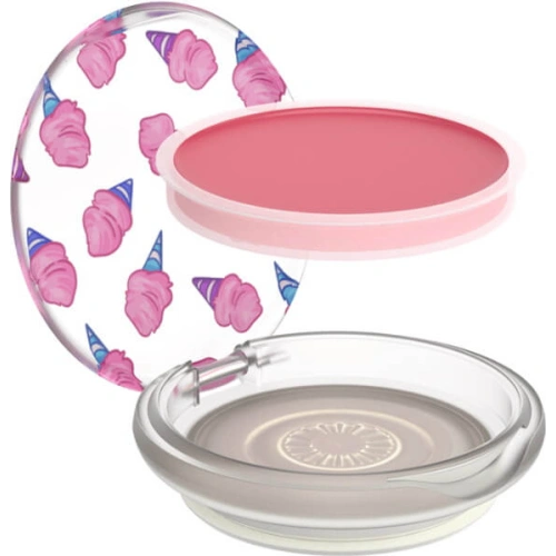 Uchwyt do telefonu POPSOCKETS z balsamem do ust PopGrip Lips 100% Cotton Candy