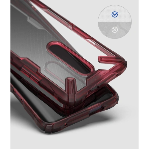 Buy Ringke Fusion-X OnePlus 7 Pro Ruby Red - RGK885RED - {ean13} - Home Screen Store Europe