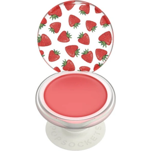 Kup Uchwyt do telefonu POPSOCKETS PopGrip Lips Balsam do ust Strawberry Feels - POP212 - {ean13} - Sklep Home Screen