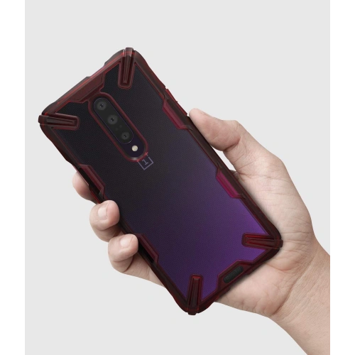 Buy Ringke Fusion-X OnePlus 7 Pro Ruby Red - RGK885RED - {ean13} - Home Screen Store Europe