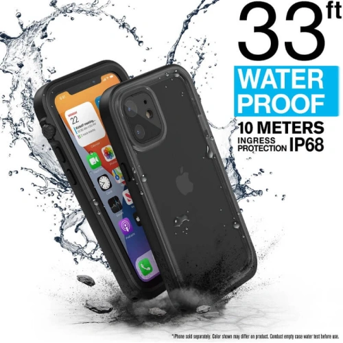 Kup Husa Catalyst Total Protection pentru Apple iPhone 12 mini, neagră - CAT079BLK - {ean13} - Sklep Home Screen