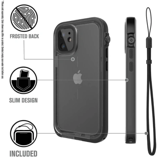 Kup Husa Catalyst Total Protection pentru Apple iPhone 12 mini, neagră - CAT079BLK - {ean13} - Sklep Home Screen