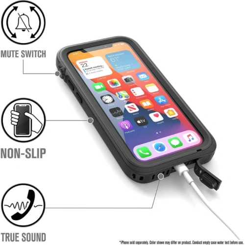 Kup Husa Catalyst Total Protection pentru Apple iPhone 12 mini, neagră - CAT079BLK - {ean13} - Sklep Home Screen