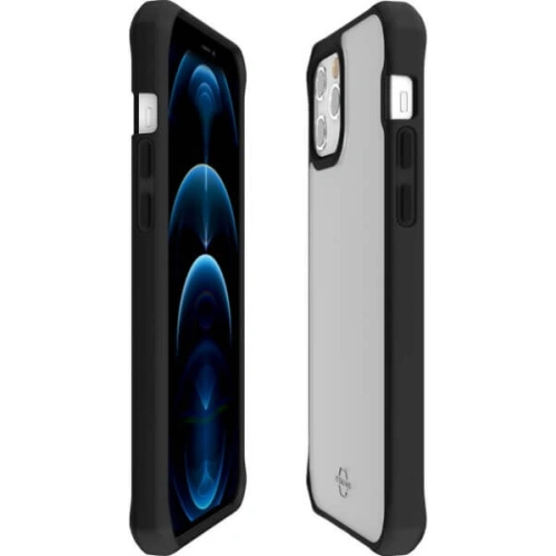 Kup Etui ITSKINS Hybrid Solid Apple iPhone 12/12 Pro czarne - ITS044BLK - {ean13} - Sklep Home Screen
