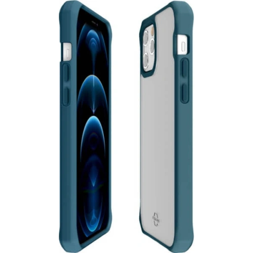 Kup Etui ITSKINS Hybrid Solid Apple iPhone 12/12 Pro modré - ITS043BLU - {ean13} - Sklep Home Screen