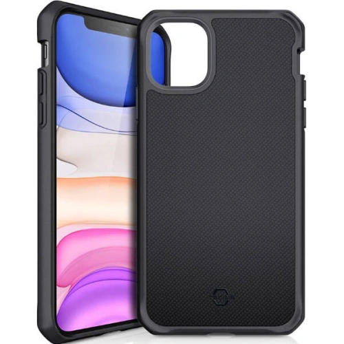 Kup Etui ITSKINS Hybrid Ballistic Apple iPhone 11/XR czarne - ITS039BLK - {ean13} - Sklep Home Screen
