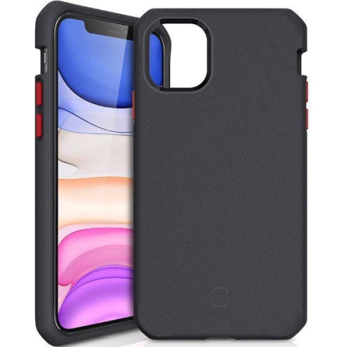 Kup Etui ITSKINS Supreme Solid Apple iPhone 11/XR czarno-czerwone - ITS026BLKRED - {ean13} - Sklep Home Screen