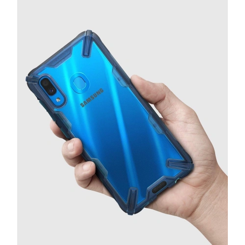 Kup Etui Ringke Fusion-X Samsung Galaxy A30 Space Blue - RGK887BLU - {ean13} - Sklep Home Screen