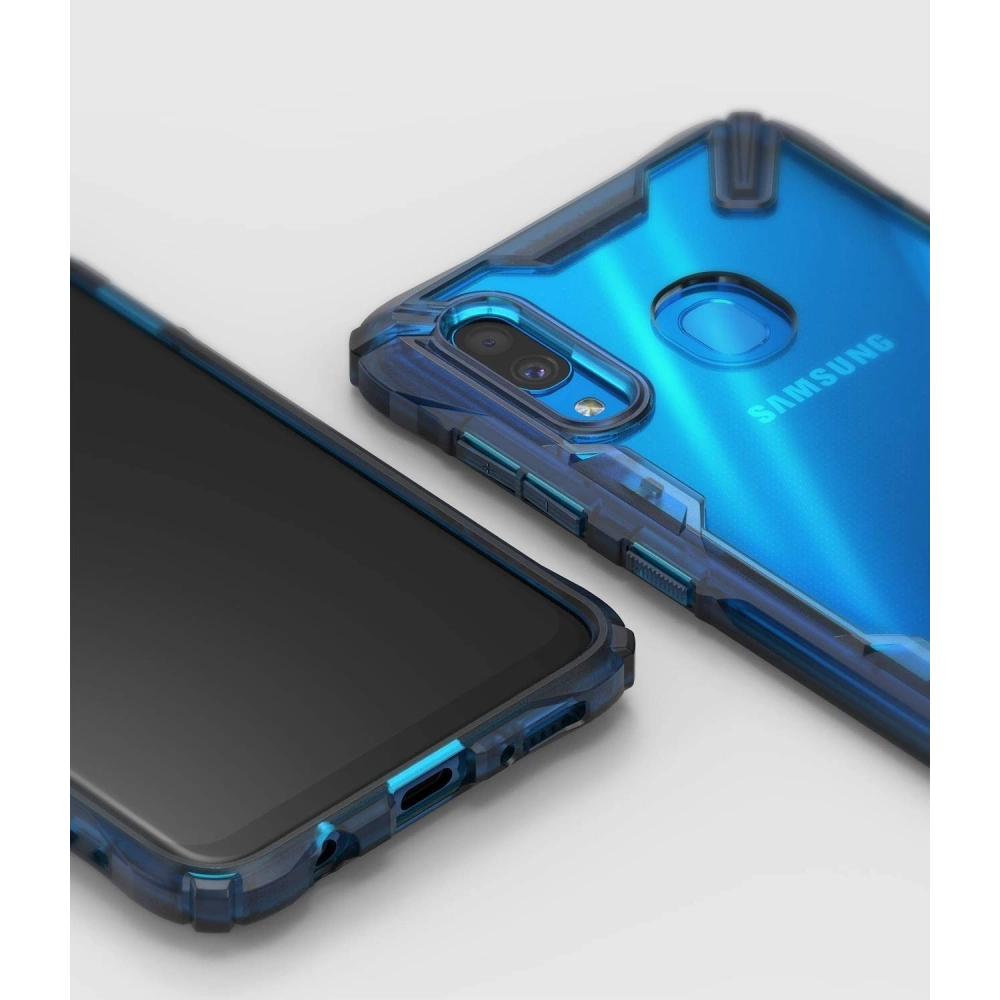 Kup Etui Ringke Fusion-X Samsung Galaxy A30 Space Blue w najlepszej cenie w Home Screen