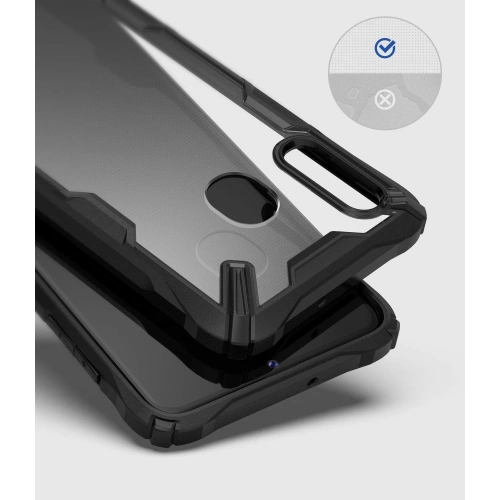 Buy Ringke Fusion-X Samsung Galaxy A30 Black - RGK886BLK - {ean13} - Home Screen Store Europe