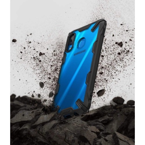 Buy Ringke Fusion-X Samsung Galaxy A30 Black - RGK886BLK - {ean13} - Home Screen Store Europe