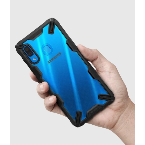 Buy Ringke Fusion-X Samsung Galaxy A30 Black - RGK886BLK - {ean13} - Home Screen Store Europe