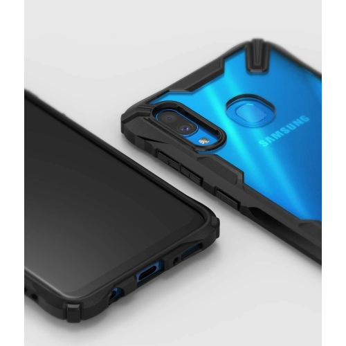 Buy Ringke Fusion-X Samsung Galaxy A30 Black - RGK886BLK - {ean13} - Home Screen Store Europe