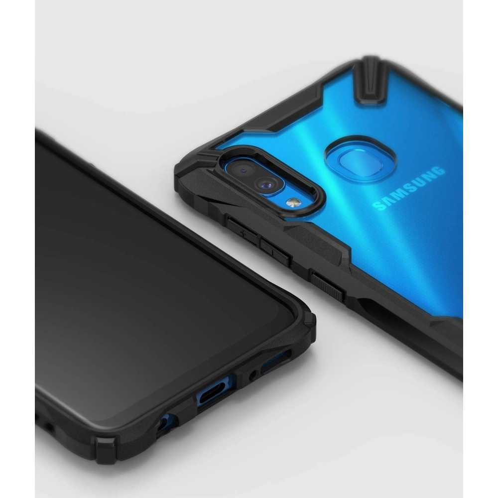 Kup Etui Ringke Fusion-X Samsung Galaxy A30 Black w najlepszej cenie w Home Screen
