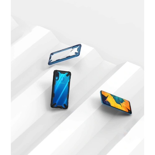 Buy Ringke Fusion-X Samsung Galaxy A30 Black - RGK886BLK - {ean13} - Home Screen Store Europe