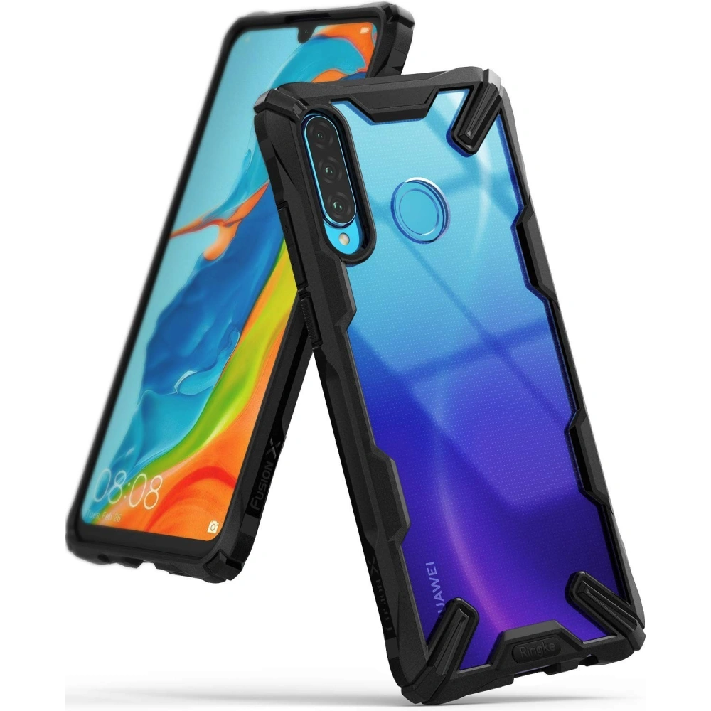 Kup Etui Ringke Fusion-X Huawei P30 Lite Black w najlepszej cenie w Home Screen