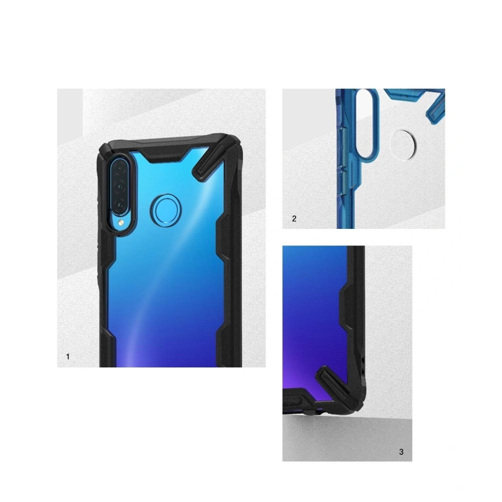 Kup Etui Ringke Fusion-X Huawei P30 Lite Black w najlepszej cenie w Home Screen