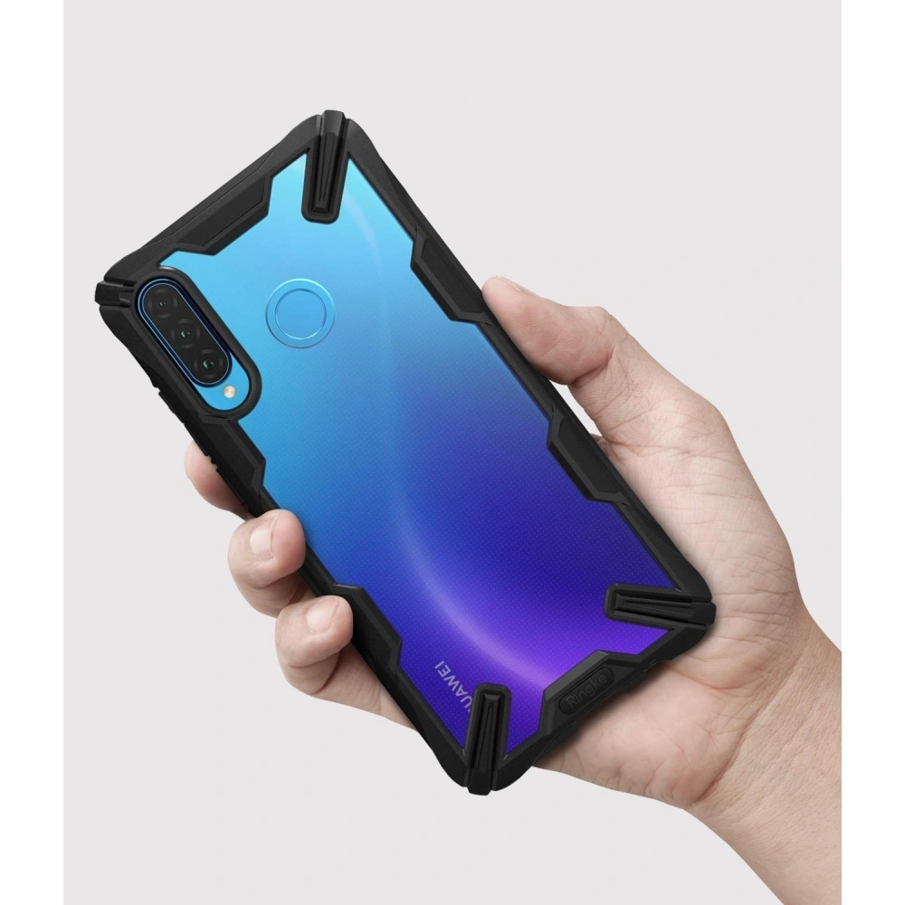 Kup Etui Ringke Fusion-X Huawei P30 Lite Black w najlepszej cenie w Home Screen