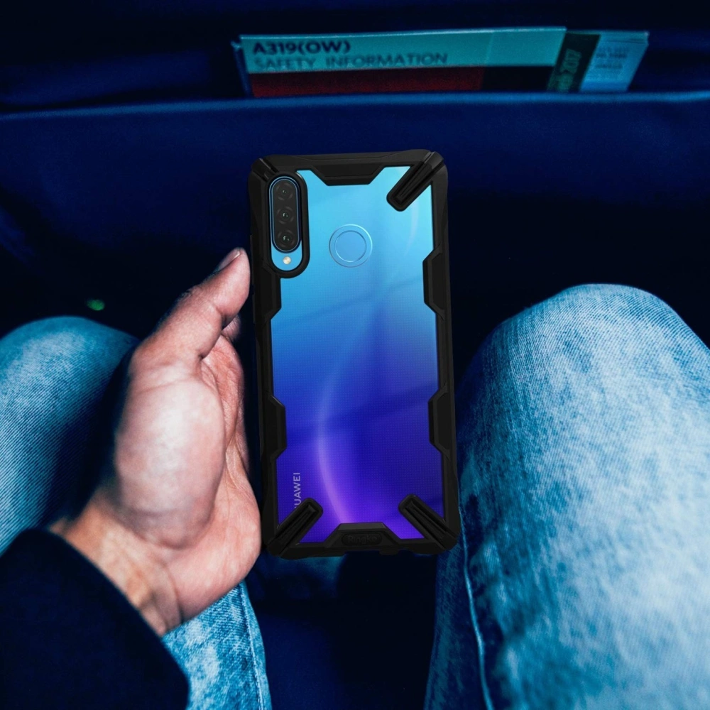 Kup Etui Ringke Fusion-X Huawei P30 Lite Black w najlepszej cenie w Home Screen