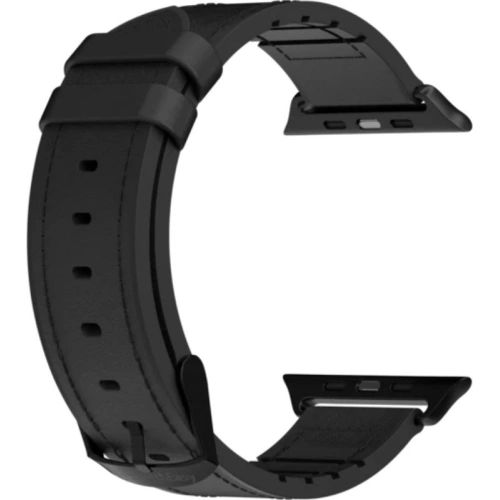 Buy SwitchEasy Hybrid strap for Apple Watch 44/45/49mm black - SWE024BLK - {ean13} - Home Screen Store Europe