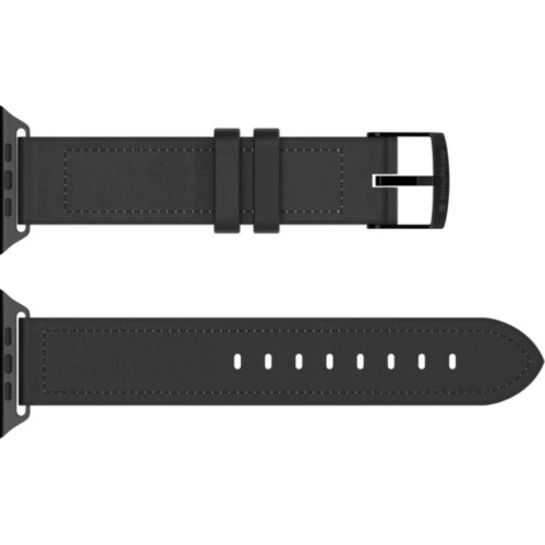 Buy SwitchEasy Hybrid strap for Apple Watch 44/45/49mm black - SWE024BLK - {ean13} - Home Screen Store Europe