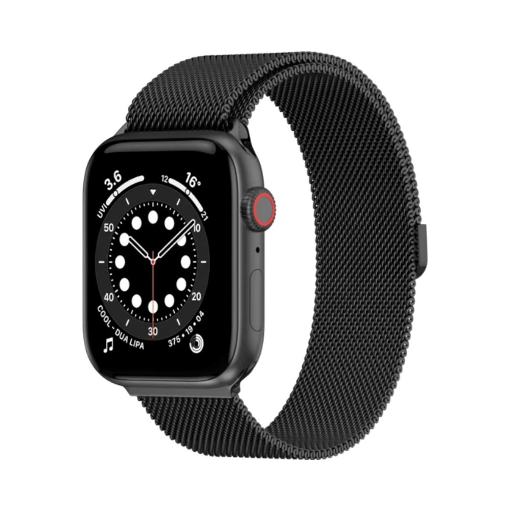 Pasek SwitchEasy Mesh Apple Watch 44/45/49mm czarny