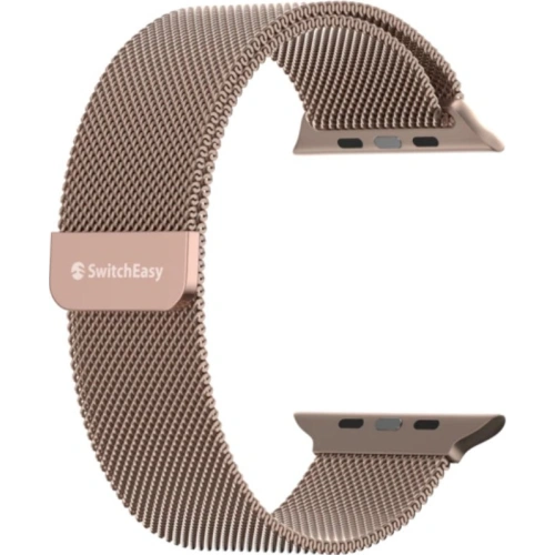 Kup SwitchEasy Mesh szíj Apple Watch 44/45/49mm rózsaszín-arany - SWE021RS - {ean13} - Sklep Home Screen