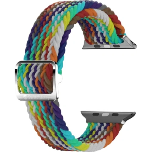 Kup SwitchEasy Mesh szíj Apple Watch 4/5/6/7/SE/8/9/10 40/41/42mm szivárványos - SWE019RAI - {ean13} - Sklep Home Screen