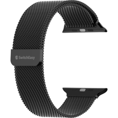 Kup SwitchEasy Mesh pánt Apple Watch 4/5/6/7/SE/8/9/10 40/41/42mm fekete - SWE018BLK - {ean13} - Sklep Home Screen