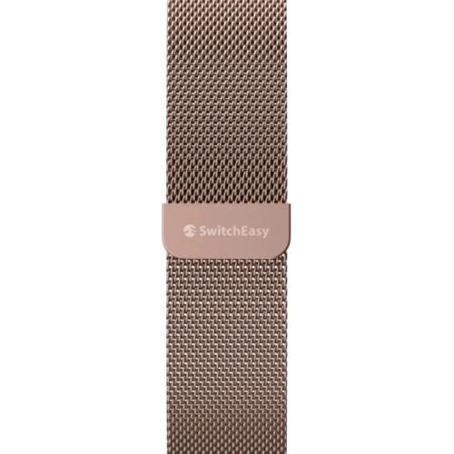 Kup SwitchEasy Mesh csuklópánt Apple Watch 4/5/6/7/SE/8/9/10 40/41/42mm rózsaszín-arany - SWE017RS - {ean13} - Sklep Home Screen