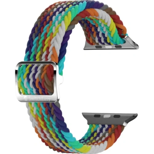 Buy SwitchEasy Mesh strap for Apple Watch 44/45/49mm rainbow - SWE015RAI - {ean13} - Home Screen Store Europe
