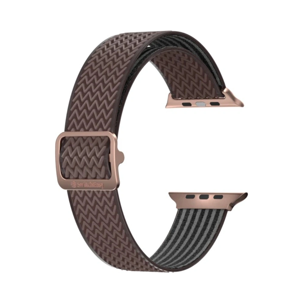 Pasek SwitchEasy Wave Apple Watch 44/45/49mm brązowy