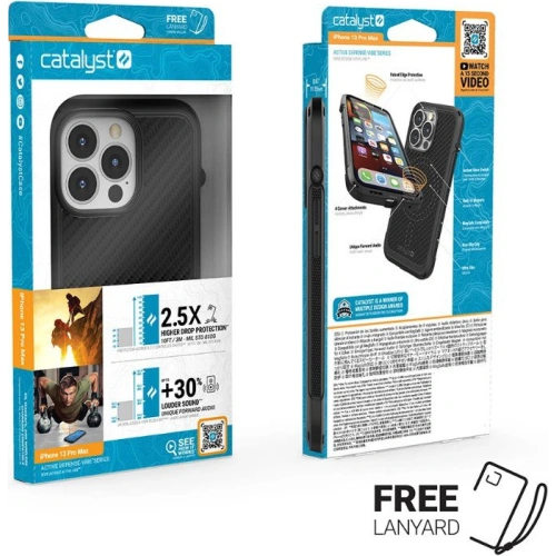 Kup Case Catalyst Vibe Apple iPhone 13 Pro Max schwarz - CAT082BLK - {ean13} - Sklep Home Screen