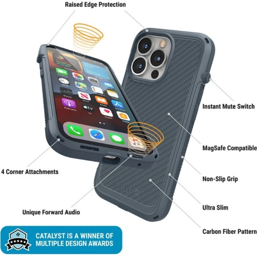 Buy Catalyst Vibe Apple iPhone 13 Pro gray - CAT085GRY - {ean13} - Home Screen Store Europe