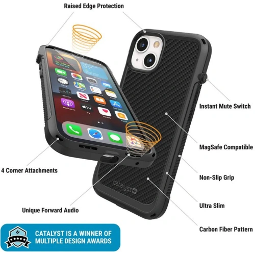 Kup Etui Catalyst Vibe Apple iPhone 13 fekete - CAT086BLK - {ean13} - Sklep Home Screen