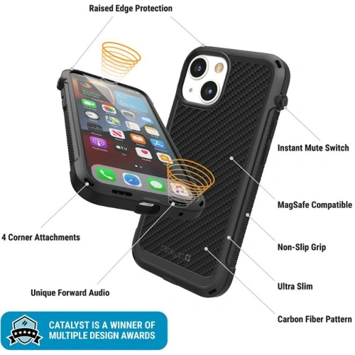 Kup Etui Catalyst Vibe Apple iPhone 13 mini fekete - CAT087BLK - {ean13} - Sklep Home Screen