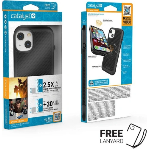 Kup Etui Catalyst Vibe Apple iPhone 13 mini fekete - CAT087BLK - {ean13} - Sklep Home Screen