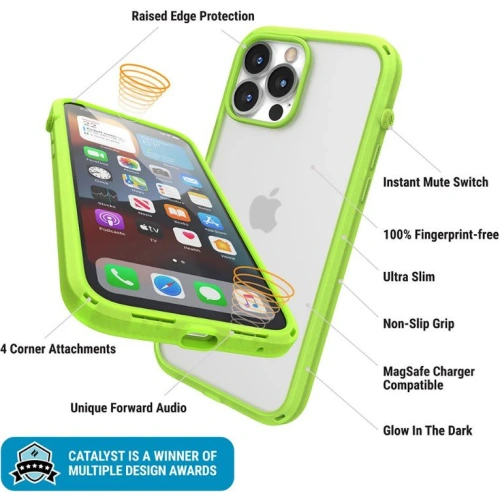 Kup Etui Catalyst Influence Apple iPhone 13 Pro Max świecące - CAT090GLO - {ean13} - Sklep Home Screen
