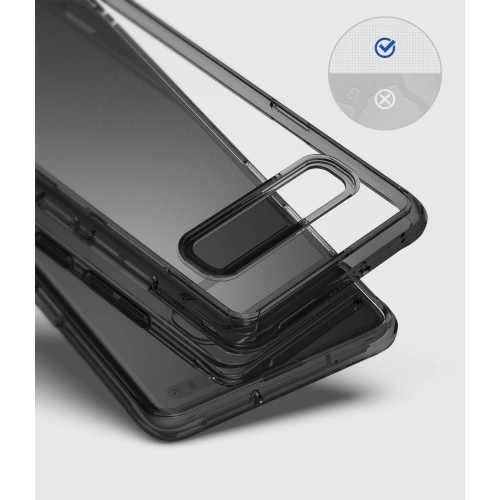 Kup Etui Ringke Fusion Samsung Galaxy S10 5G Smoke Black - RGK893SM - {ean13} - Sklep Home Screen